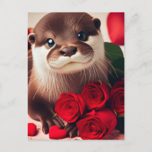 Carte Postale Une belle Loupe de Saint-Valentin