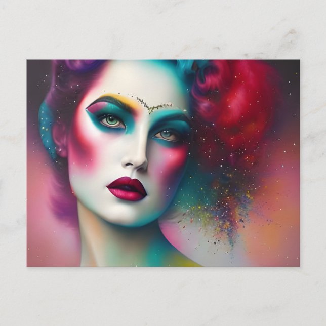 Carte Postale Une Belle Reine (Devant)