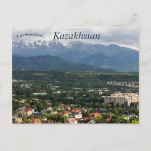 Carte Postale Une belle vue d'Almaty Kazakhstan