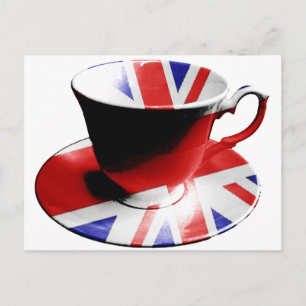 Carte Postale Une bonne tasse de thé anglais