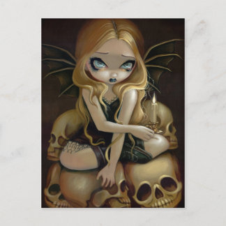 Carte postale "Une bougie dans l'obscurité"