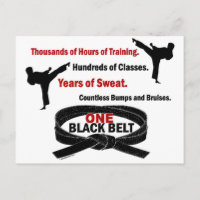 UNE Ceinture noire 1 KARATE T-SHIRTS & APPAREL