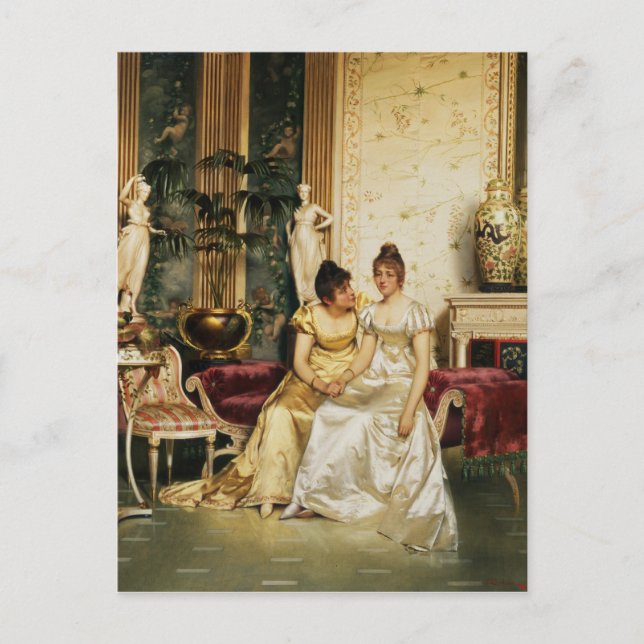 Carte Postale Une confiance partagée (Devant)