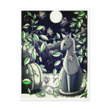 Carte Postale : Une conversation tranquille entre