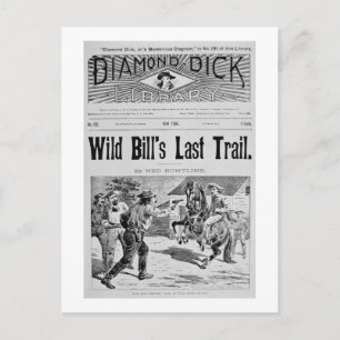 Carte Postale Une couverture de 'Wild Bill's Dernier Trail', un