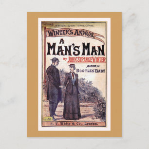 Carte Postale Une couverture Vintage pour homme