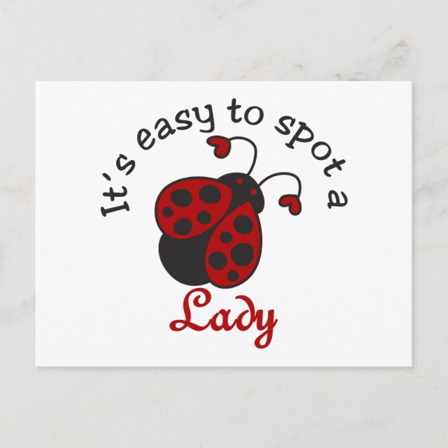 Carte Postale Une Dame (Devant)