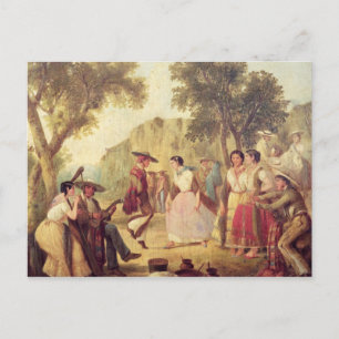 Carte Postale Une danse populaire