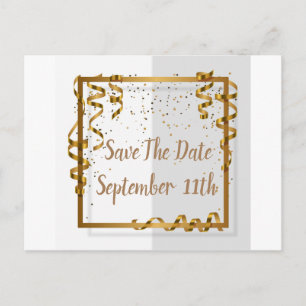 Carte Postale Une date à sauvegarder générique