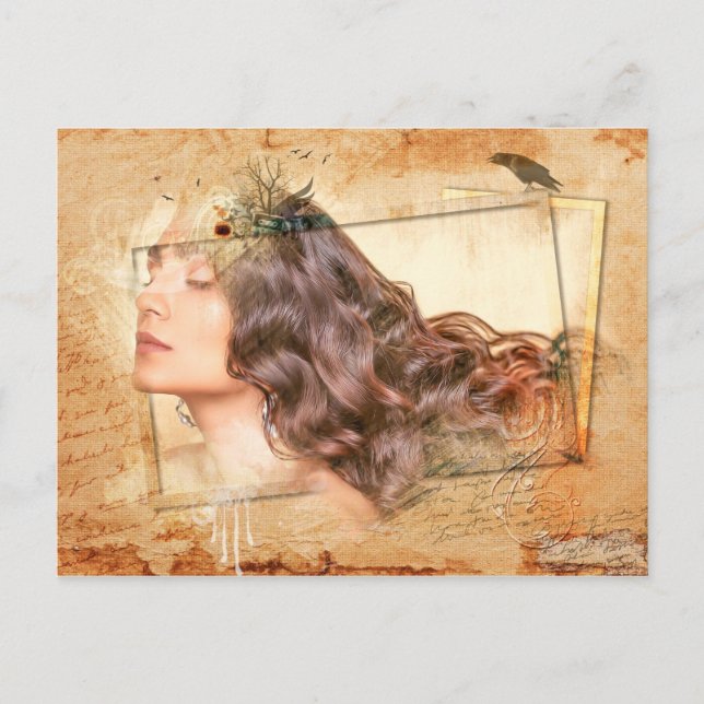 Carte Postale Une Faire-part chrétienne et vertueuse Mariage (Devant)