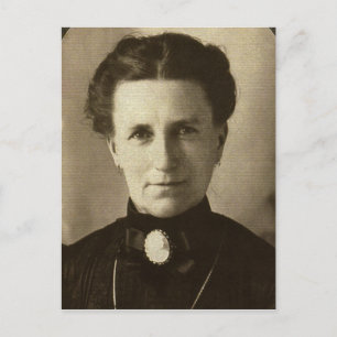 Carte Postale Une femme de caractère