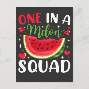 Carte Postale Une fête d'anniversaire de la Squad B-Day Melon