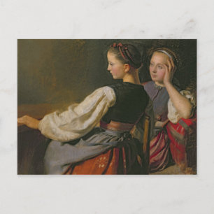 Carte Postale Une fille de Probsteier, 1844