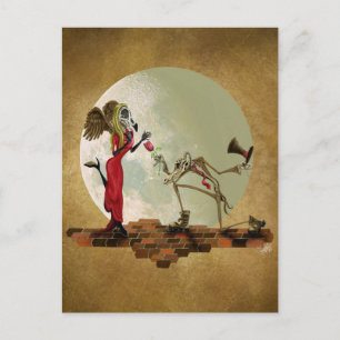 Carte Postale Une fleur pour m'lady