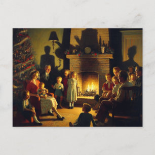 Carte Postale Une horreur de Noël rétro