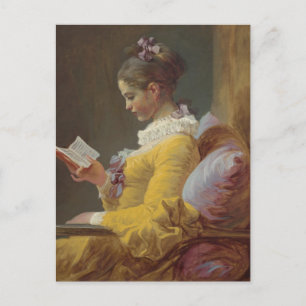 Carte Postale Une Jeune Lecture