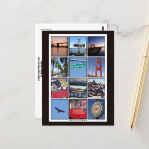 Carte Postale Une journée à San Francisco