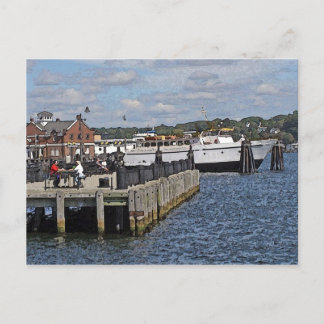 Carte Postale Une journée au quai