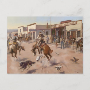Carte Postale « Une journée tranquille à Utica » par Charles M R