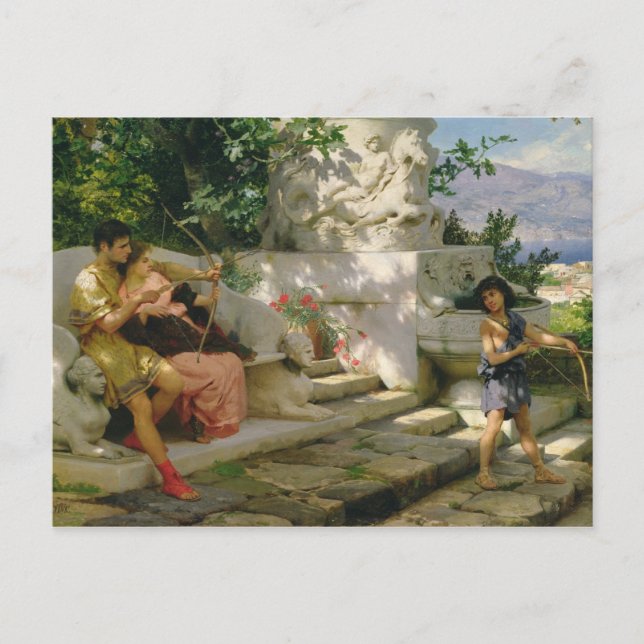 Carte Postale Une leçon dangereuse (Devant)