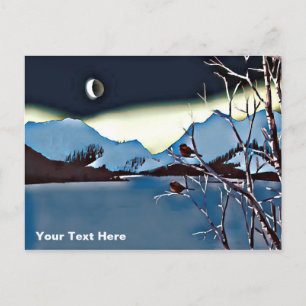 Carte Postale Une longue nuit froide