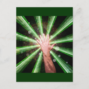 Carte Postale Une main