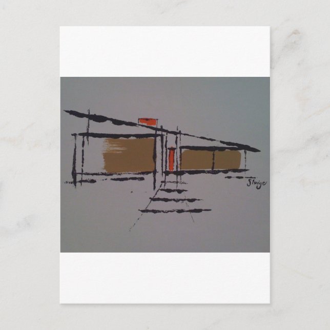 Carte Postale Une maison Eichler sur une T #1 (Devant)