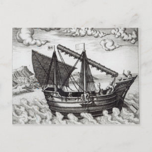 Carte Postale Une malle chinoise