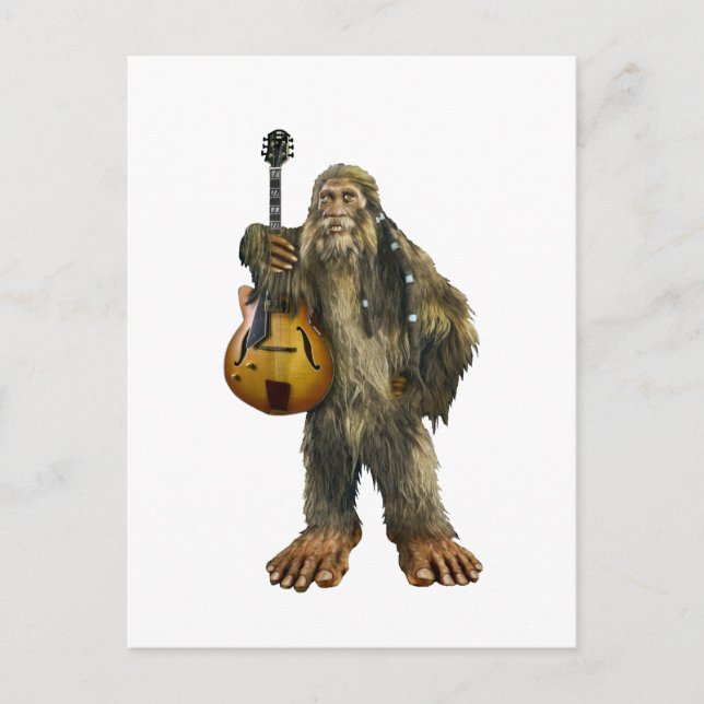 CARTE POSTALE UNE MUSIQUE FORESTIÈRE (Devant)