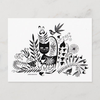 Carte Postale Une paire Purr-fect