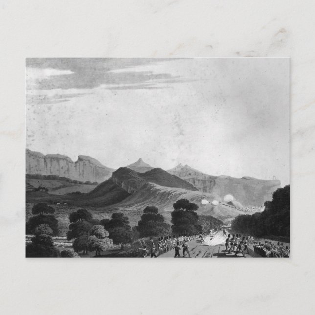 Carte Postale Une partie de l'armée britannique se formant avant (Devant)