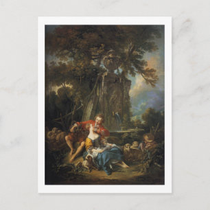 Carte Postale Une pastorale d'automne - François Boucher