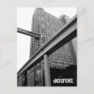 Carte Postale Une perspective de Détroit