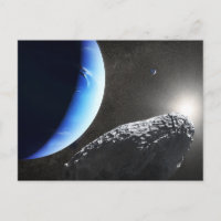 Une petite lune d'Hippocampe de Neptune.