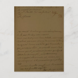 Carte Postale Une pétition doit être libérée de prison