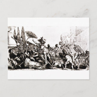 Carte Postale Une récolte abondante pour la mort