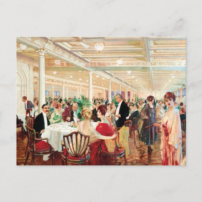 Carte Postale Une Soirée | Victor Gabriel Gilbert (Devant)