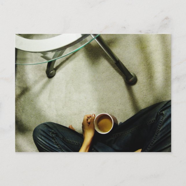 Carte Postale 'Une tasse de thé' (Devant)