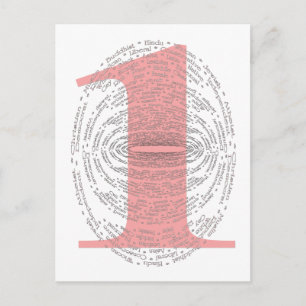 Carte Postale Une - Version rose