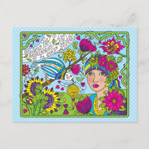 Carte Postale Une vie occupée_