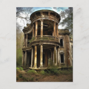 Carte Postale Une Vieille Maison Rurale Abandonnée