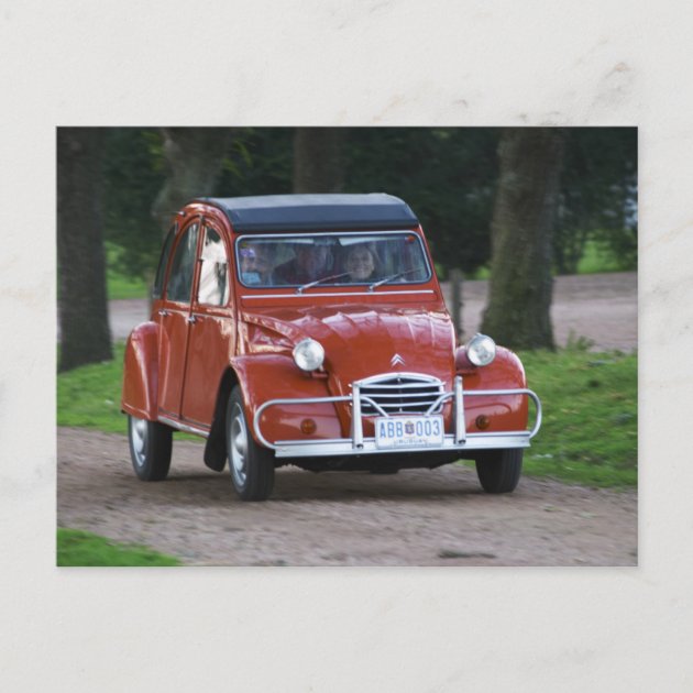 cartes postales voiture lot Citroën 2CV 