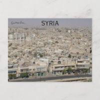 Une vue d'Alep Syrie