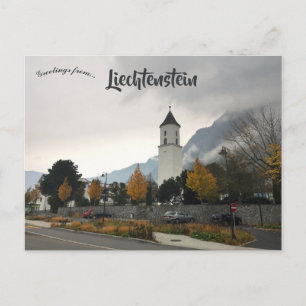 Carte Postale Une vue de Balzers Liechtenstein
