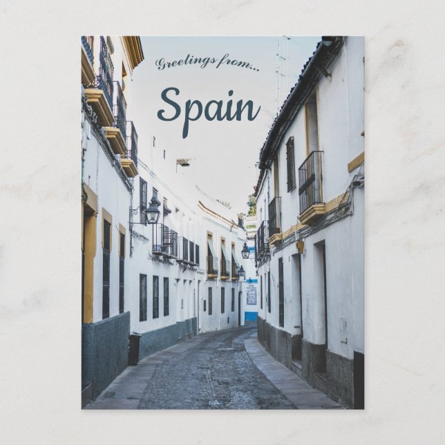 Carte Postale Une vue de Calle Romero Cordoue Espagne (Devant)