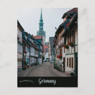 Carte Postale Une vue de Wolfenbuttel Allemagne