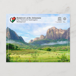 Carte Postale UNESCO - Atsinanana - Parc national Andringitra