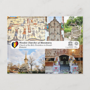 Carte Postale UNESCO - Eglise de la Sainte Paraskeva dans le Des
