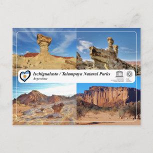 Carte Postale UNESCO - Les parcs naturels d'Ischigualasto / Tala