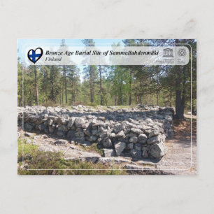 Carte Postale UNESCO - Lieu funéraire de l'âge de bronze de Samm